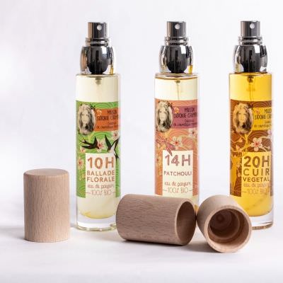 Eau de parfum 100% Bio - 20H - Cuir végétal