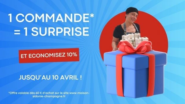 Une surprise bio offerte avec votre commande