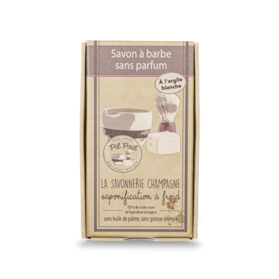 Savon à barbe bio économique – 2 x 50 g